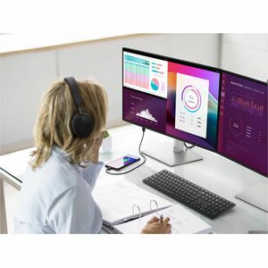 All-in-One-PC Dell Pro QB24250 - Intel Core Ultra 7 265 - vPro-Technologie - 16 GB - 512 GB SSD - 60,5 cm (23,8 Zoll) Full