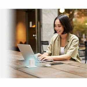 Adaptateur secteur D-Link DCP-651 - 65 W - Adaptateur universel - 1 USB - 2 USB Type-C - Pour Ordinateur Portable, Télépho