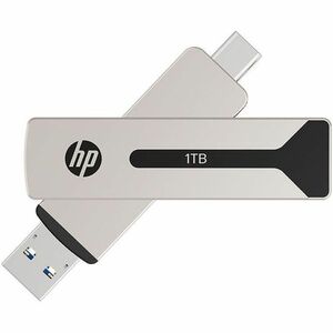 HP Pro 911 1 TB USB 3.2 Typ A, USB 3.2 Typ C Flash-Laufwerk - 1000 MB/s Read Speed - 900 MB/s Write Speed