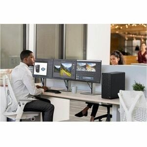 HP EliteDesk 8 G1i Desktop Computer - Intel Core Ultra 7 265 - vPro Technology - 16 GB - 512 GB SSD - Tower - Jack Black -