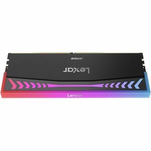 Module mémoire gaming Lexar® Ares DDR5 2nd génération 7600 CL36 1,4 V avec dissipateur thermique et éclairage RGB, Kit 32G