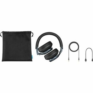 Auriculares soundcore Space One Con cable/Inalámbrico Sobre la cabeza Estéreo - Negro azabache - Binaural - Circumaural - 