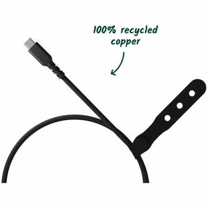Fairphone LongLife 2.50 m USB-C Data Transfer Cable - Cable for Smartphone - First End: 1 x USB Type C - Male - Second End