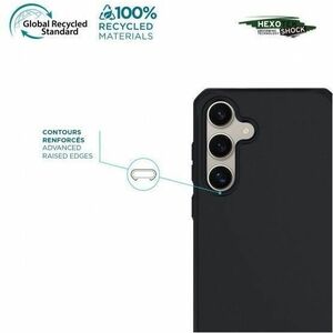 Coque MOBILIS SPECTRUM_R Durci - pour Samsung Galaxy S24, Galaxy S25 Smartphone - Noir - Solide - Résistant aux chocs, Abs