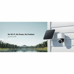 Eufy S330 Outdoor 4K Network Camera - Colour - Colour Night Vision - 3840 x 2160 - 4G LTE - Google Assistant, Alexa Suppor