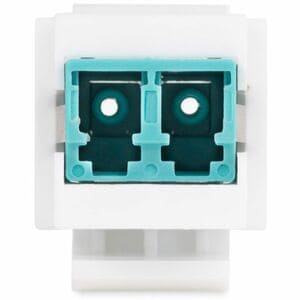 StarTech.com Network Adapter - 1 - 2 X LC/UPC Network - Female - 2 X LC/UPC Network - Female - White