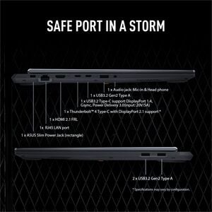 TUF Gaming F16 FX608 FX608JH-RV057WS 40.64 cm (16") Gaming Notebook - Full HD Plus - 165 Hz - Intel Core i5 13th Gen i5-13