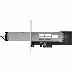 StarTech.com Drive Enclosure PCI Express NVMe 4.0 - Black, Silver - Hot Swappable Bays - 1 x SSD Supported - 1 x Total Bay