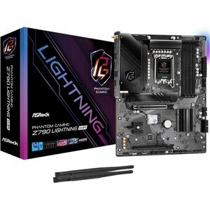 Placa base de escritorio para juegos Phantom Gaming Z790 Lightning WiFi - Intel Z790 Conjunto de Circuitos Integrados - So