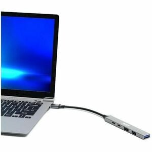 Port Connect USB Hub - USB Type C - 640 MB/s - Desktop, Mouse, Keyboard, Hard Drive, Flash Drive, Notebook - 5 Total USB P