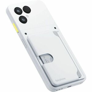 Fairphone Card, Smartphone Card Holder - Holds 3 x Card - 73.2 mm x - Recycled Plastic - Cloud White - Durable