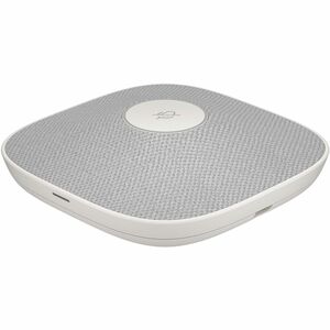 HP POLY STUDIO A2 WHITE TABLE MICROPHONE W/ MOUNTING PLATE I/O