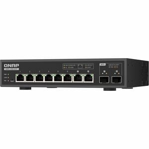 QNAP QSW QSW-L3208-2C6T 8 Ports Manageable Ethernet Switch - Gigabit Ethernet, 2.5 Gigabit Ethernet, 5 Gigabit Ethernet, 1