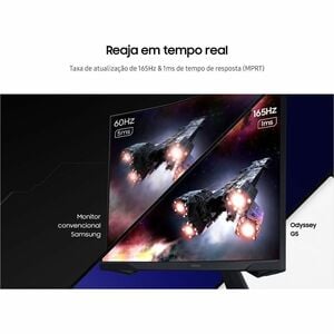 MONITOR SAMSUNG 27 GAMER CURVO ODYSSEY G5 QHD 1MS HDMI DP AJ AL