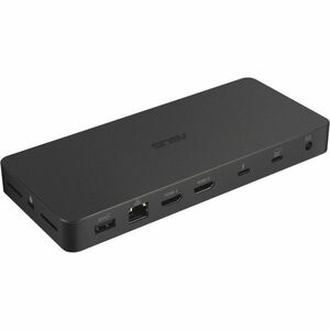 Asus DC500 Thunderbolt 4 Docking Station for Monitor, Notebook, Memory Card Reader - Memory Card Reader - SD - 150 W - Bla