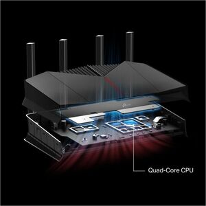 TP-Link Archer GE230 Wi-Fi 7 IEEE 802.11be Ethernet Drahtlos Router - Dualband - 2,40 GHz ISM-Band - 5 GHz UNII-Band - 4 x