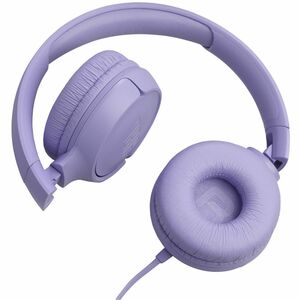 JBL Tune 520C Wired On-ear, Over-the-head, Over-the-ear Stereo Headset - Purple - Binaural - Ear-cup - 32 Ohm - 10 Hz to 4