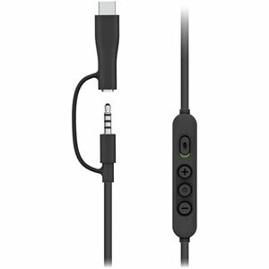 Belkin Inspire Wired Over-the-head, On-ear Stereo Gaming Headset - Binaural - Circumaural - Mini-phone (3.5mm), USB Type C