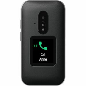 Téléphone portable standard Doro Leva E30 - Écran - Écran Écran pliable flexible - Noir, Blanc - Flip - Sans SIM