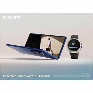Samsung Galaxy Watch8 Classic SM-L500 Smart Watch - 46 mm Case Height - 46.40 mm Case Width - Black Case Color - Black Ban