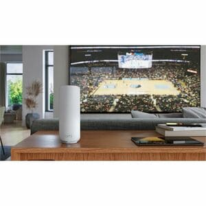 Netgear Orbi RBE370 Dual Band Wi-Fi 7 IEEE 802.11be 5 Gbit/s Wireless Range Extender - 2 x Internal Antenna(s) - Internal 