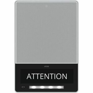 AXIS C1710 IP Display Speaker - Wall Mountable for Speaker, Collaboration Display, Healthcare, Public Address System, Indo