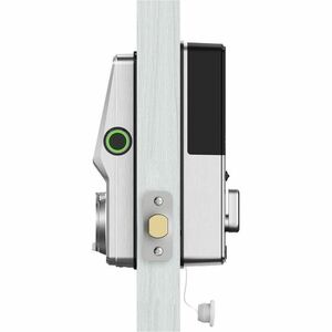 Lockly Secure Plus Childproof Edition Bluetooth Smart Lock Detachable Knob Version (Satin Nickel) - Childproof - Removable