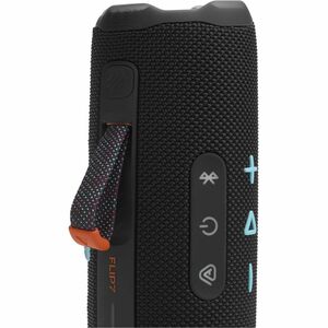 JBL Flip 7 Portable Bluetooth Speaker System - 35 W RMS - Funky Black - 60 Hz to 20 kHz - Battery Rechargeable - 1
