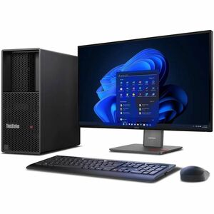 ThinkStation P3  Gen2 Tower Ultra9 285K vPro 64GB 2x32GB 1TB SSD + 2TB SATA HDD Optical Drive NVIDIA RTX4000-20GB WIFI+BT 
