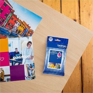 Brother LC527M Original Standard Yield Inkjet Ink Cartridge - Single Pack - Magenta - 1 Pack - 900 Pages