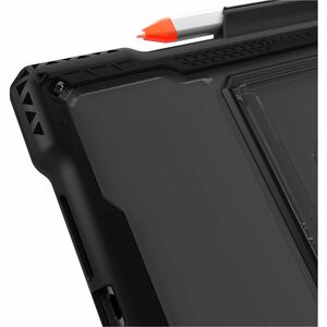 Shield Extreme-X para iPad 9 (7/8) de 10,2" con portastylus (negro)