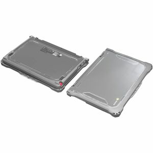 Carcaza deslizante Extreme Shell-F2 para HP Fortis ProBook X360 G11 y G10 de 11" (gris/transparente)