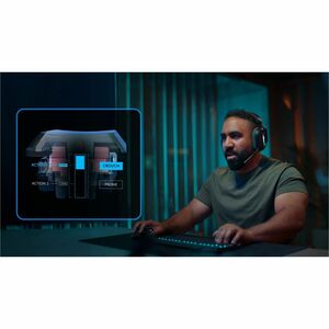 Logitech G G515 RAPID TKL Gaming Keyboard - Tenkeyless - Cable Connectivity - USB Type A Interface - RGB LED - English (US