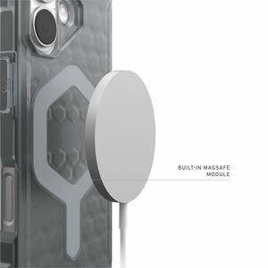 Urban Armor Gear Essential Armor iPhone 17 Case - Ash - For Apple iPhone 17 Smartphone - Hex - Ash - Drop Resistant, Impac