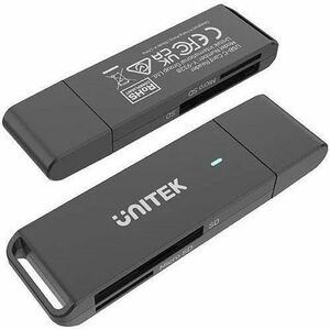 USB3.0 CM to Micro SD/SD Card Reader Black UNITEK Gift Box