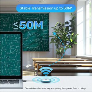 Unitek Video Extender Transmitter/Receiver - Wired/Wireless - 50 m Range - 2 x USB - 1 x HDMI In - 1 x HDMI Out - 1 x VGA 