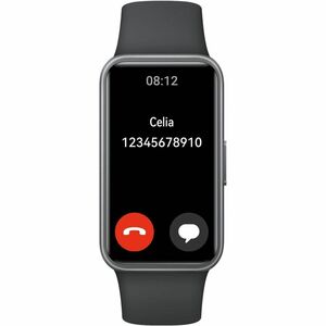 Huawei Band 10 Smart Band - Rechteckig Case Shape - Schwarz Case Color - Schwarz Band Color - Polymer Case Material - Fluo