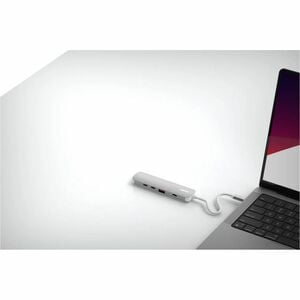 LINQ USB Type C Docking Station for Keyboard, Mouse, Tablet, Smartphone, Camera, Flash Drive - Charging Capability - Space