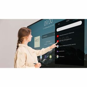 BenQ RE8604A 2184.40 mm 4K UHD LCD Collaboration Display - ARM Cortex A73 - 8 GB - Infrared (IrDA) - Touchscreen - 16:9 As