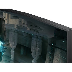 Monitor inteligente LED de juegos Samsung Odyssey G6 S32BG650EL 32" (81.3cm) Class WQHD Pantalla curva - 16:9 - Negro - 32