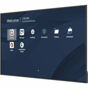 ViewSonic CDE8614-2C 2184.40 mm LCD Digital Signage Display - 24 Hours/7 Days Operation - Energy Star - Thin Film Transist