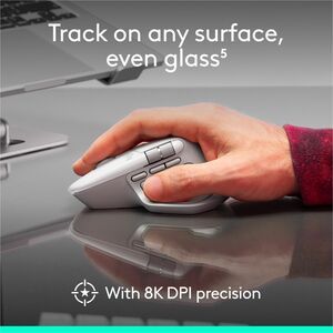 Logitech MX Master 4 for Mac, Ergonomic Bluetooth Mouse with Advanced Performance Haptic Feedback, Ultra-Fast Scrolling, U