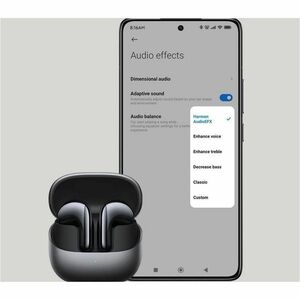 Auricular Xiaomi Buds 5 M2341E1 True Wireless Auricular Estéreo - Negro grafito - Binaural - Intrauditivo - 1000cm - Bluet