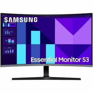 Monitor LCD Samsung Essential S3 S32D390GAL 32" (81.3cm) Class Full HD Pantalla curva - 16:9 - Negro - 32" (81.3cm) Viewab