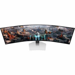 Monitor de juego OLED Samsung Odyssey OLED G9 S49CG930SL 49" (124.5cm) Class Dual Quad HD (DQHD) Pantalla curva - 32:9 - G