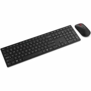 Lenovo Keyboard & Mouse - English (US) - USB Type A Wireless Bluetooth/RF 2.40 GHz Keyboard - Keyboard/Keypad Color: Eclip