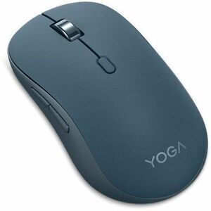 Lenovo YOGA Full-size Mouse - Bluetooth - Optical - 8 Button(s) - Tidal Teal - 1 - Wireless - 4000 dpi - Scroll Wheel - Sy