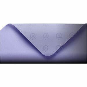 SteelSeries QcK Gaming Mouse Pad - 10.63" Height x 12.60" Width x 0.08" Depth - Lavender - Silicon, Rubber - Anti-slip - M