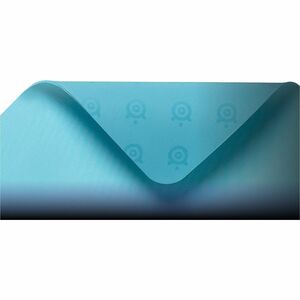 SteelSeries QcK Gaming Mouse Pad - 10.63" Height x 12.60" Width x 0.08" Depth - Aqua - Silicon, Rubber - Anti-slip - Mediu