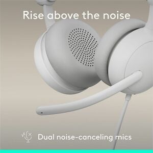 Logitech Zone Wired 2 for Business - Noise-Canceling Headset with Adaptive Hybrid ANC, Microsoft Teams Certified, USB-C wi